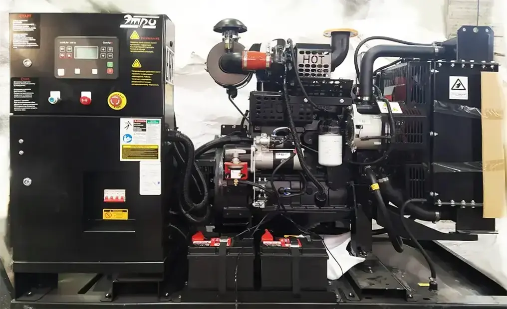 Дизель-генератор ЭТРО 24 кВт с двигателем Cummins АД24 0,4 кВ
