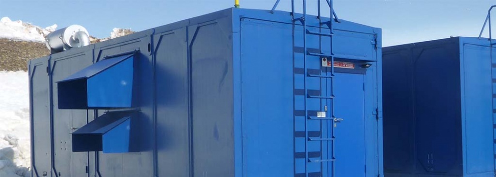 фото Дизель-генератор ЭТРО 800 кВт 400В в контейнере АД 800-Т6300-3РБК-т