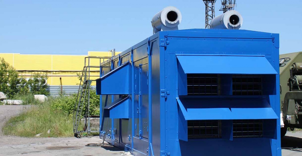 фото Дизель-генератор ЭТРО 1500 кВт 10,5 кВ в контейнере АД 1500-Т10500-3РБК