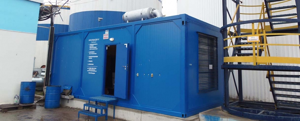 фото Дизельный генератор ЭТРО мощность 315 кВт 400В ЯМЗ в утепленном контейнере "Север"